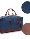 Men Luggage Tote Pouch Canvas Travel Bag